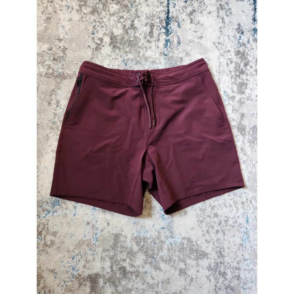 Ten Thousand Men's Athletic Shorts in Burgundy